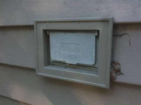 siding around electrical box|exterior electrical outlet box.